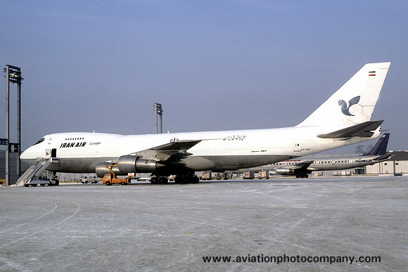 Iran Air Cargo Boeing 747-200F EP-ICB (1982)