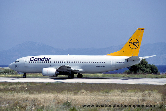 Condor Boeing 737-300 D-ABWA (1989)