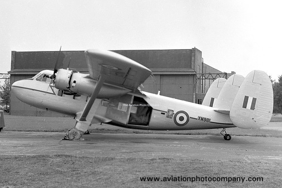 RAF 21 Squadron SAL Twin Pioneer CC.1 XM961 (1959)