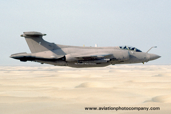 RAF Blackburn Buccaneer S.2 XX899/P during Operation Granby (1991)