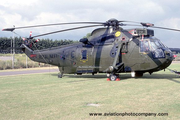 Royal Navy 845 Squadron Westland Sea King HC.4 ZD480 at the RNAS Yeovilton Air Day (1994)