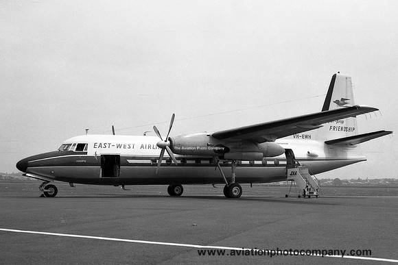 East West Airlines Fokker F-27-100 Friendship VH-EWH