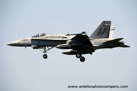 US Navy VFA-27 McDonnell Douglas F/A-18C Hornet 164041/NF-204 (2003)