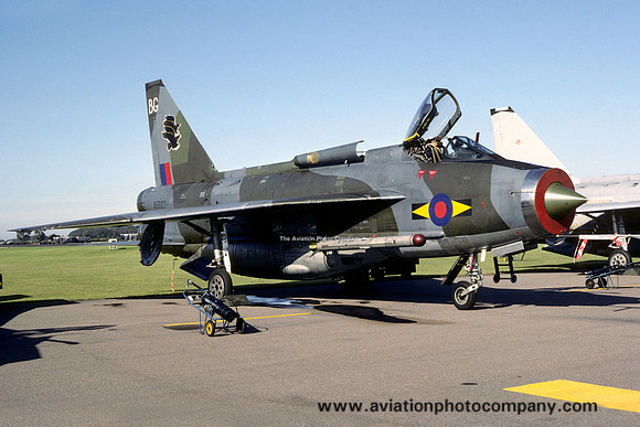 RAF 11 Squadron English Electric Lightning F.6 XS923/BG (1982)