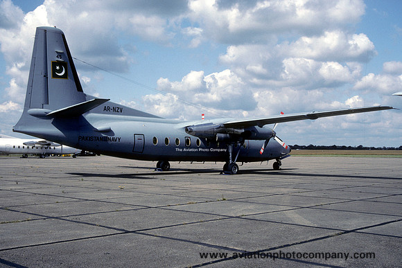 Pakistan Navy Fokker F-27-200 Friendship 45/AR-NZV (1993)