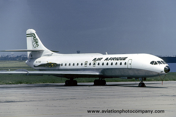 Air Afrique Sud SE-210 Super Caravelle 10B-1R TU-TXQ (1977)