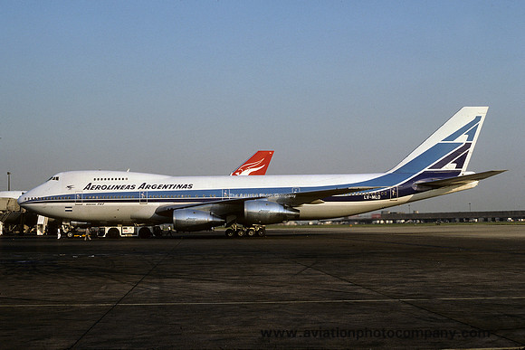 Aerolineas Argentinas Boeing 747-287B LV-MLO (1980)
