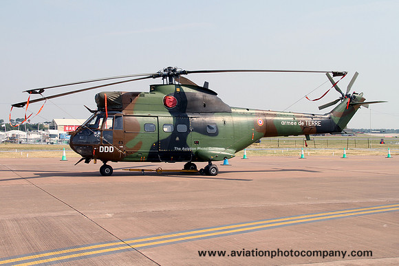 French Army EAALAT Aerospatiale SA.330B 1198/DDD at RIAT Fairford (2013)