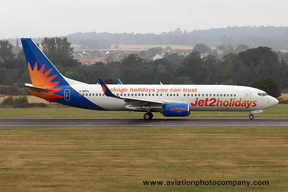 Jet2 Holidays Boeing 737-8AL G-DRTL at Prestwick (2022)