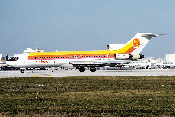Air Jamaica Boeing 727-2J0(A) 6Y-JMD (1979)
