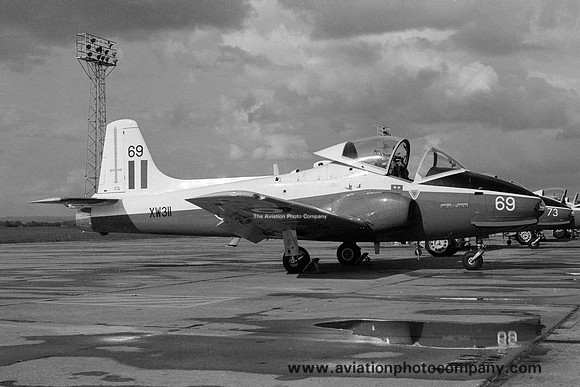 RAF 1 FTS Hunting Jet Provost T.5 XW311 (1972)