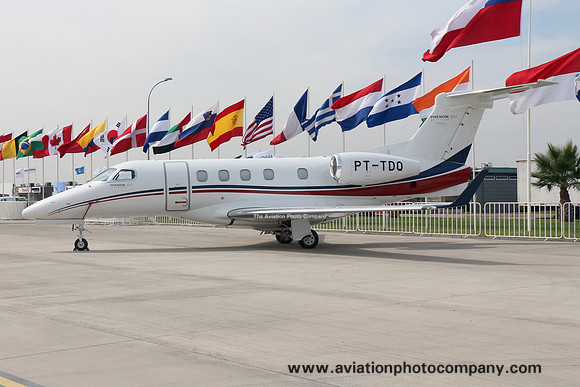 Embraer Phenom 300 PT-TDQ at FIDAE (2016)