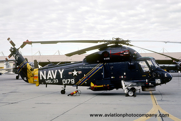 US Navy HSL-33 Kaman SH-2F Seasprite 150179/TF-16 (1980)
