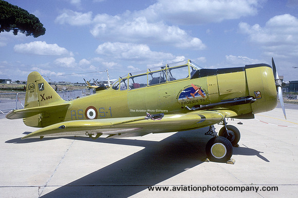 Italian Air Force RSV CCF T-6J-CCF Harvard Mk.IV MMX604/RS-S1 (2004)