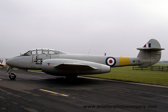 RAF Gloster Meteor T.7 WF791 (1988)