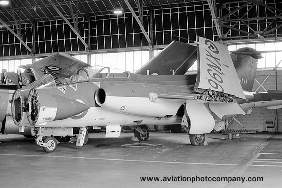 Royal Navy Blackburn Buccaneer S.1 XN967 at RNAS Lossiemouth (1972)