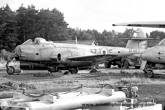 RAF Gloster Meteor F.3 EE403 at Farnborough