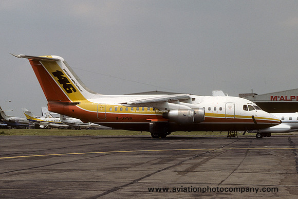 BAe 146-100 G-OPSA (1984)