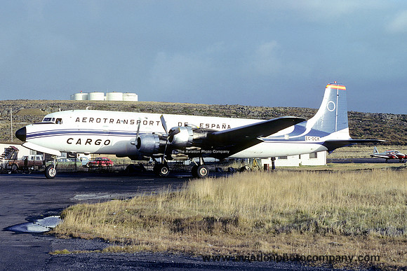 Aerotransporte de España S.A. Douglas DC-6B EC-DCK (1978)