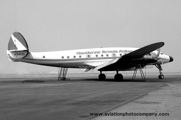 Hawthorne Nevada Airlines Lockheed L-049 N9412H (1968)