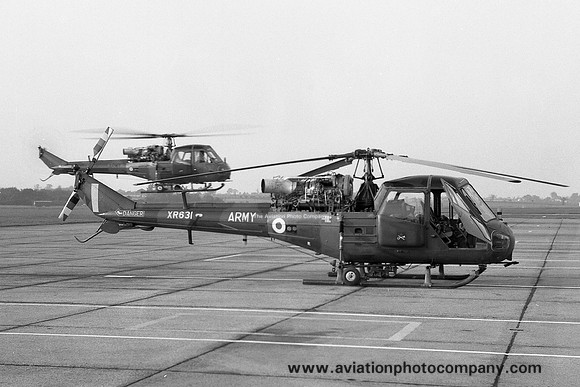 Army Air Corps 4 Flight Westland Scout AH.1 XR631