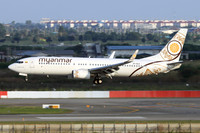 Myanmar National Airlines Boeing 737-8U3 XY-ALV (2022)