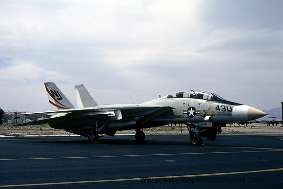 US Navy VF-124 Grumman F-14A Tomcat 160662/NJ-430 (1980)