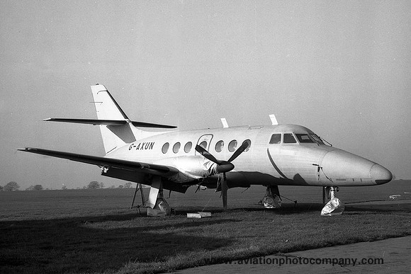 Handley Page Jetstream 200 G-AXUN (1970)