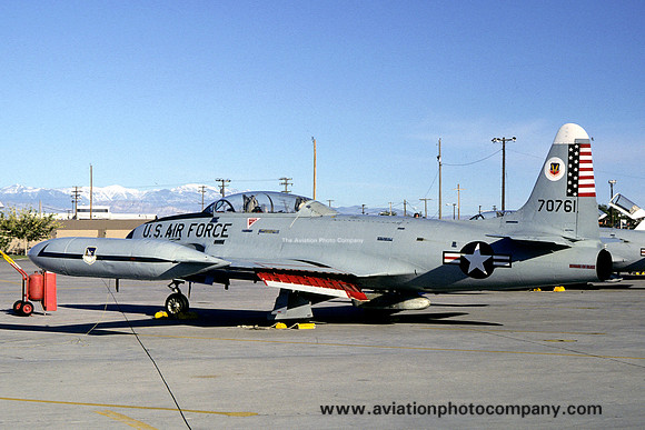 USAF ADWC Lockheed T-33A 57-0761 (1980)