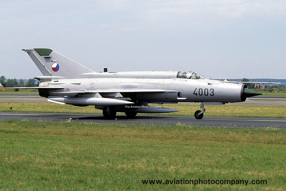 Czech Air Force 41 SLt Mikoyan MiG-21MF 4003 (2003)