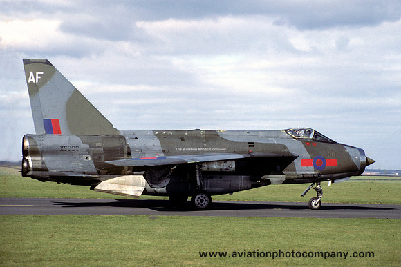 RAF 5 Squadron English Electric Lightning F.6 XS920/AF (1984)