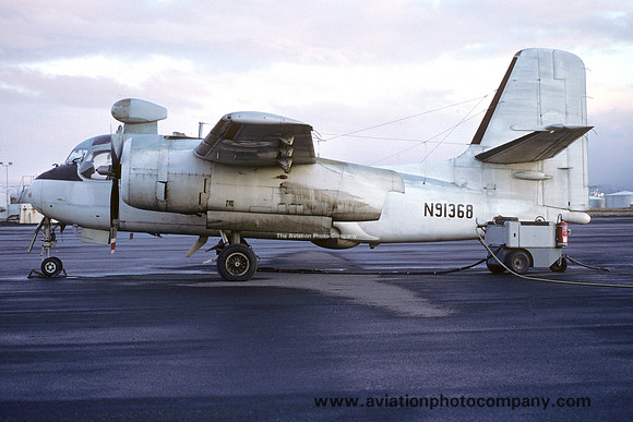 Ex Italian Navy Grumman TS-2A Tracker N91368 (1977)