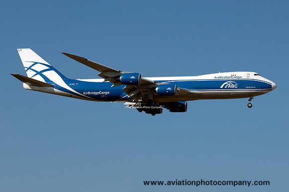 AirBridge Cargo Boeing 747-8F VQ-BLR at Frankfurt (2013)