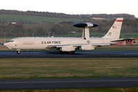 USAF 552 ACW Boeing E-3G Sentry 78-0578/OK at Prestwick (2024)