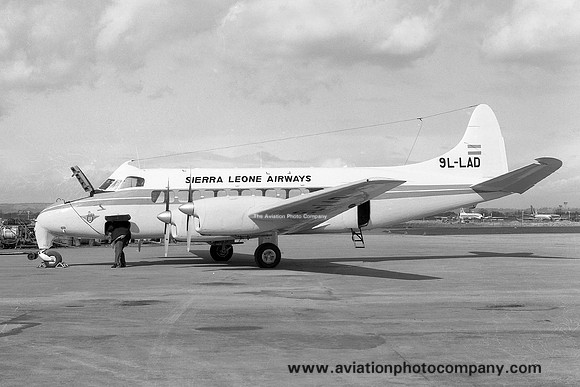Sierra Leone Airways De Havilland Heron 1B 9L-LAD