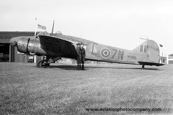 RAF SFU Avro Anson I MG695