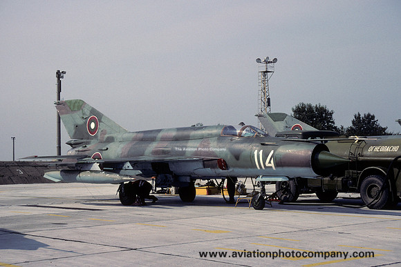 Bulgarian Air Force Mikoyan MiG-21bis 114 (2002)