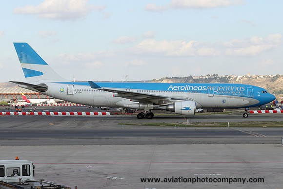Aerolineas Argentinas Airbus A330-202 LV-FVI (2024)