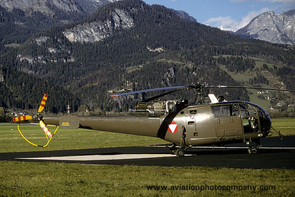 Austrian Air Force Sud Alouette III 3E-KM (1996)