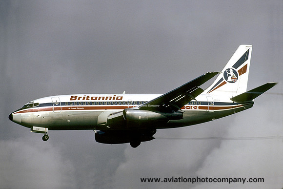 Britannia Airways Boeing 737-200 G-BKHE (1984)