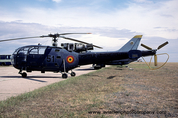 Romanian Air Force IRMA IAR-316 Alouette III 51 (2003)
