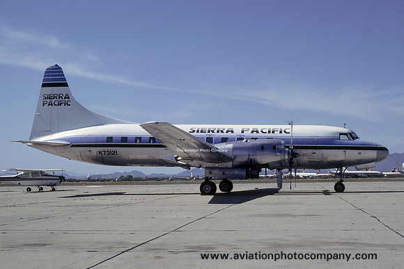 Sierra Pacific Airlines Convair 580 N73121 (1984)