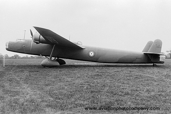 RAF Handley Page Harrow I K6933