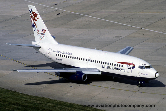 British Airways Boeing 737-200 G-BKYG (1998)