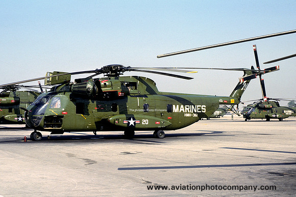 US Marines HMH-361 Sikorsky CH-53D Sea Stallion 153311/YN-20 (1978)