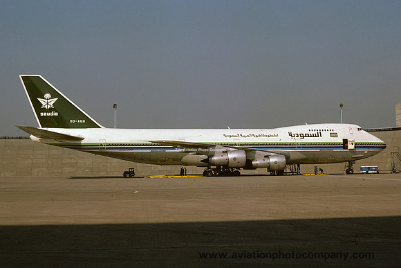 Saudia (leased from Middle East Airlines) Boeing 747-2B4 OD-AGH (1978)