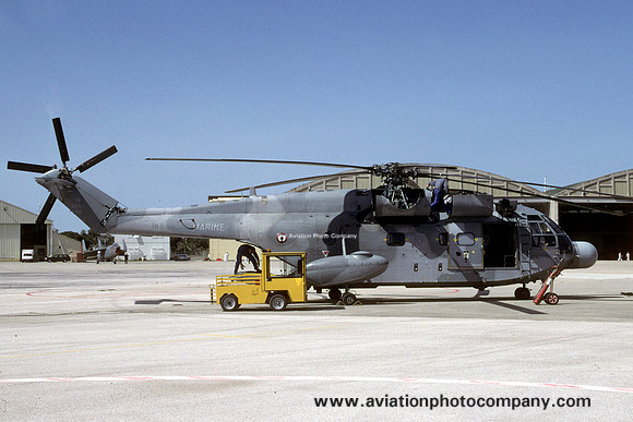 French Navy 32F Sud SA.321G Super Frelon 163 (2003)