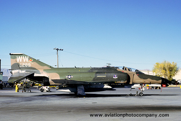 USAF 35 TFW 39 TFTS McDonnell F-4G Phantom 69-7289/WW at Nellis AFB (1979)