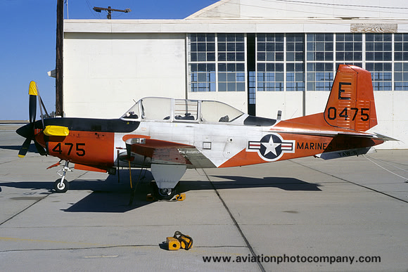 US Navy TAW-5 Beech T-34C Mentor 160475/E (2000)
