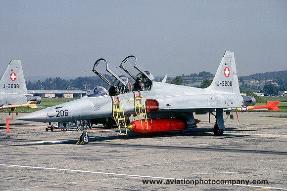 Swiss Air Force Northrop F-5F Tiger II J-3206 (1989)